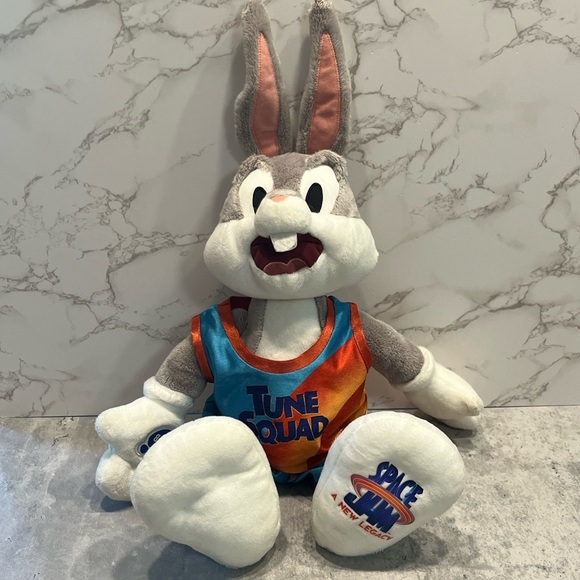 Build A Bear Bugs Bunny Plush stuffed animal Space Jam New Legacy Tune Squad - Picture 9 of 13